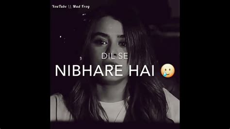 Yaar Yah Baat To Fact Hai 😔 Sad Status New Broken Heart Status