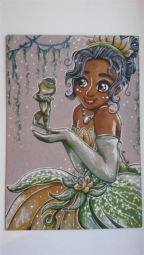 Tiana and the frog by moonshadebutterfly on DeviantArt | Tiana, Disney fan art, Princess tiana