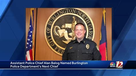 Burlington Names New Police Chief Youtube