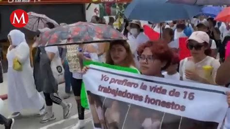 Protestan Familiares De Desaparecidos En La Glorieta Del Ahuehuete