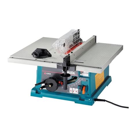 Makita 2703 Table Saw Manual | ManualsLib