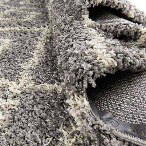 Gray 7 10 X 10 Trellis Shag Rug