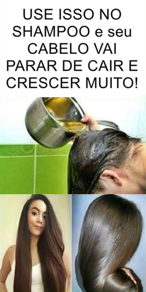 Use Isso No Shampoo E Seu Cabelo Vai Parar De Cair E Crescer Muito