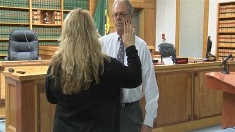 New Asotin County Sheriff John Hilderbrand is sworn in