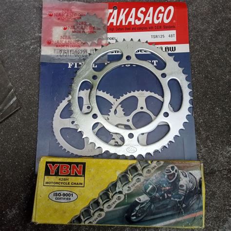 Suzuki Tsr Sprocket Set W Chain T T L Lazada Ph