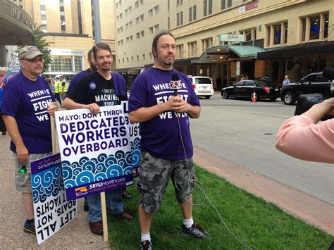 Workers Join Union As Mayo Clinic Pursues Outsourcing Plan Minnesota