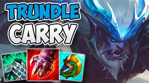 Challenger Jungler Shows How To Carry With Trundle Trundle Jungle