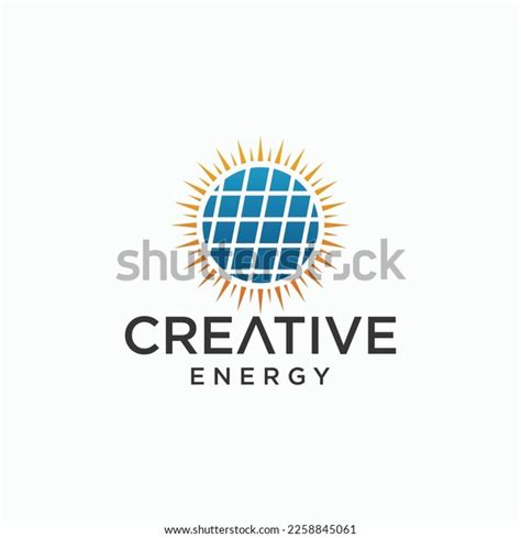 Vector Solar Energy Logo Design Solar Stock Vector (Royalty Free ...