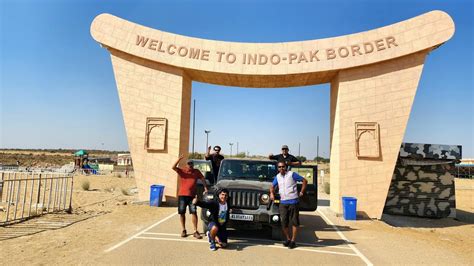 India Pakistan Border Longewala Jaisalmer Tanot Temple Rajasthan Trip