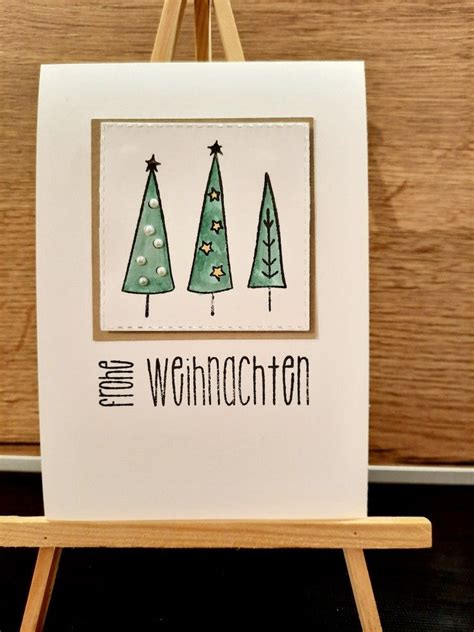 Pin Von Andrea We Auf Weihnachtskarten Karten Basteln Weihnachten