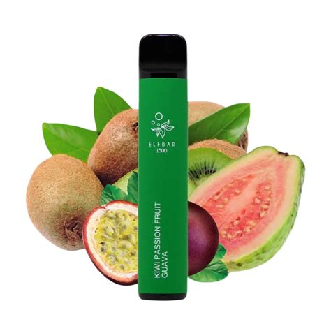 Kiwi Passion Fruit Guava ELF BAR 1500 Züge 5 Nikotin