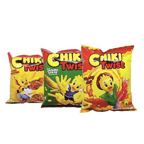 Jual Chiki Twist Makanan Ringan Ekstrudat 75 Gr Shopee Indonesia