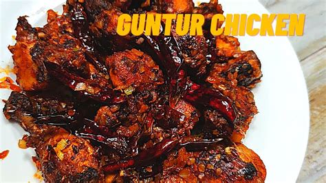 Authentic Guntur Chicken Dry Indo Chinese Chicken Recipe Passion Cook