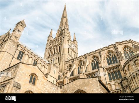 Medieval norwich cathedral hi-res stock photography and images - Alamy