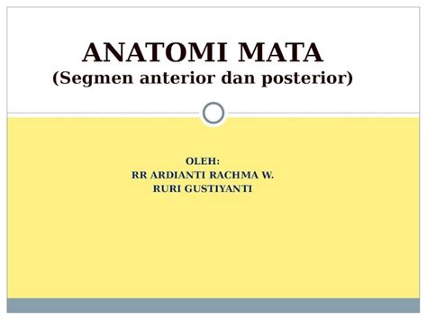 Ppt Anatomi Mata Segmen Posterior Copy Pdfslide Net Hot Sex Picture