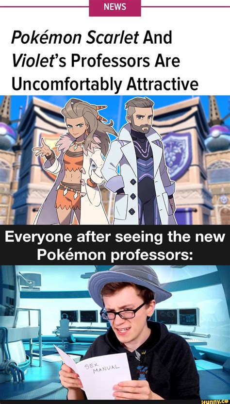 Pokemon Scarlet And Violets Professors Are Uncomfortably Attractive