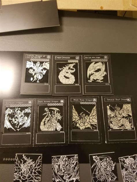 Laser Cut Acrylic Vector Tokens Ryugioh