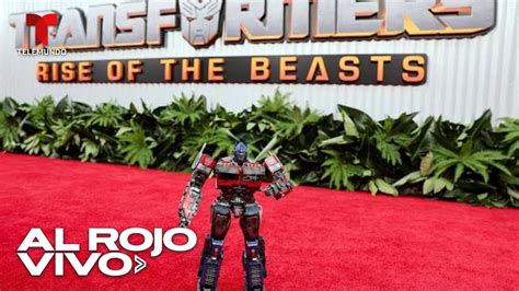 EN VIVO Alfombra roja de la última película de Transformers I Al