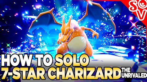 How To SOLO Farm Charizard The Unrivaled In Pokemon Scarlet And