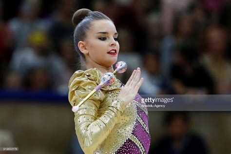 Dina Averina Gold Medalist In Clubs At Grand Prix 2018