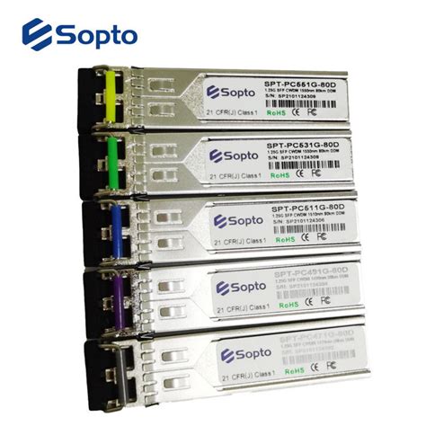 Sc optique de module de l émetteur récepteur 1 25GPON ONU SFP de la