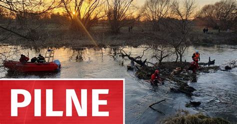 Wyłowiony z rzeki 10 letni chłopiec trafił do szpitala Poszukiwania