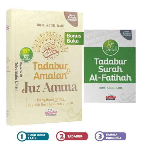 Jual Tadabur Dan Amalan Juz Amma Menyelami Faedah Surah Surah Juz