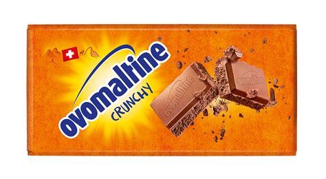 Ovomaltine Crunchy Swiss Milk Chocolate Bar,100gm - Click Cuisine