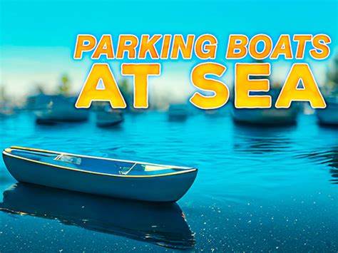 Parking boats at sea