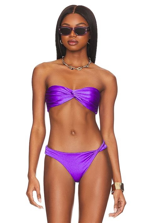 Baobab Vera Bikini Top In Purpura Revolve