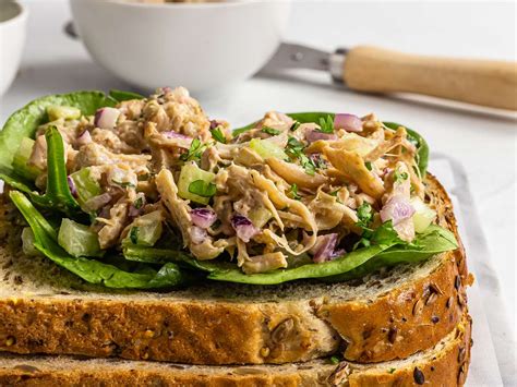 Vegan Chicken Salad With Jackfruit Foodaciously