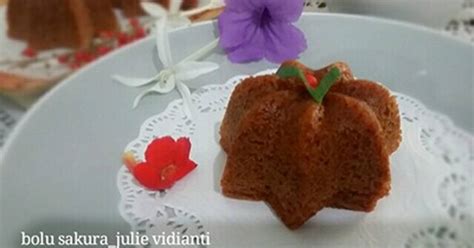 Resep Resep Bolu Sakura Oleh Julie Vidianti Cookpad