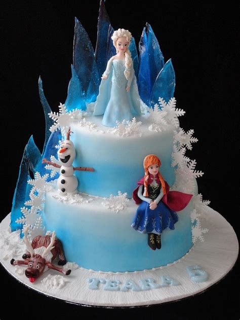 Disney Frozen Cake Decorated Cake By Bella Cakesdecor