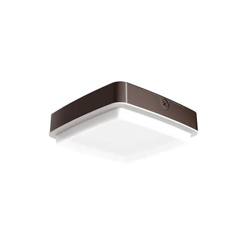 Probrite 150w Equivalent Integrated Led Bronze Outdoor Canopy Ceiling Light 4000 Lumens 4000k