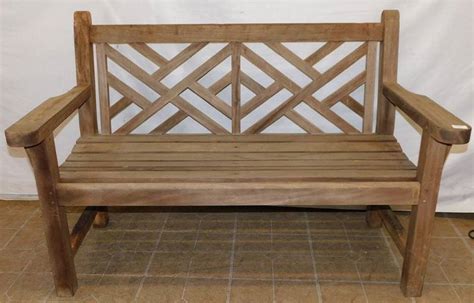 Teak Wood Outdoor Bench