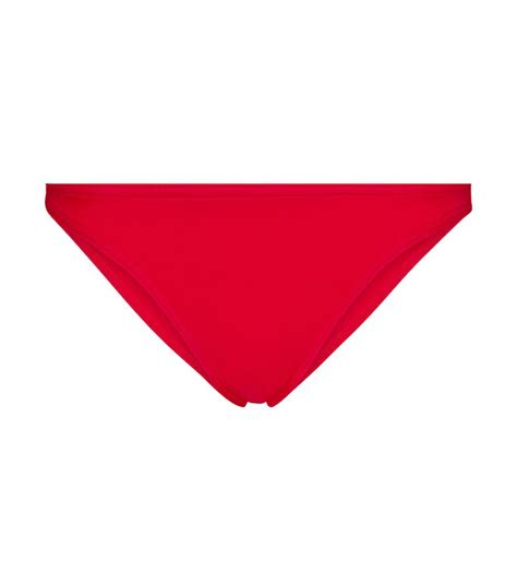 ERES Fripon Low Rise Bikini Bottoms Red Editorialist