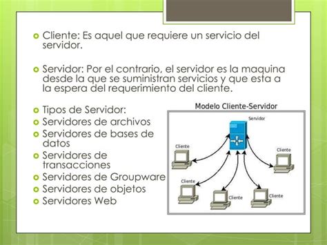 Arquitectura Cliente Servidor Ppt