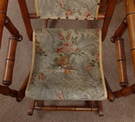 Antique Platform Carpet Rocking Chair Its Bazaar On 21st Street