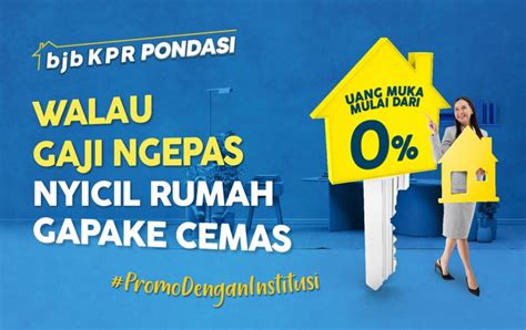 Bank Bjb Gelar Promo Bjb KPR Pondasi Dengan Berbagai Keuntungan