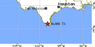 Alamo, Texas (TX) ~ population data, races, housing & economy