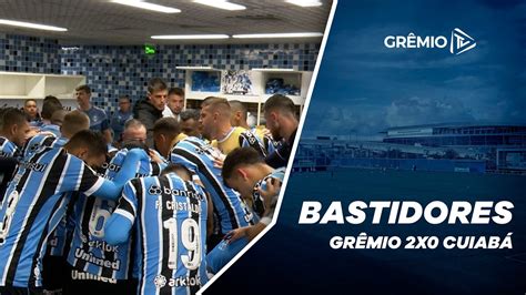 Bastidores Esportes Da Sorte Gr Mio X Cuiab Campeonato Brasileiro