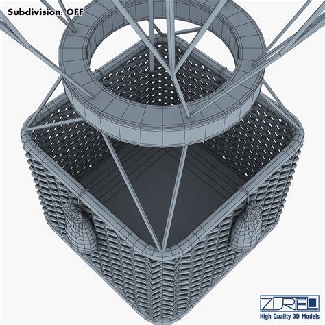 Hot Air Balloon V 2 3D Model 25 Max Fbx Obj Free3D