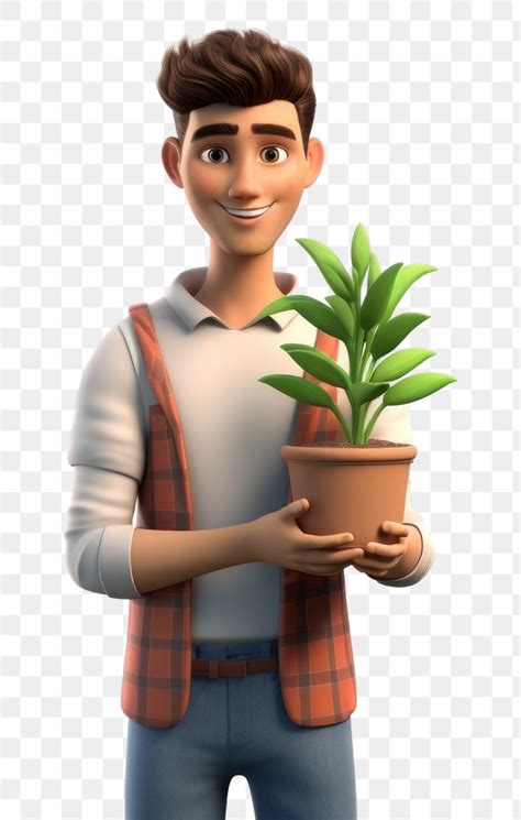 PNG Plant houseplant gardening holding. | Premium PNG - rawpixel