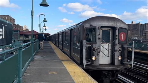 IRT Broadway Line Manhattan And 242nd St Bound 1 Trains 231st