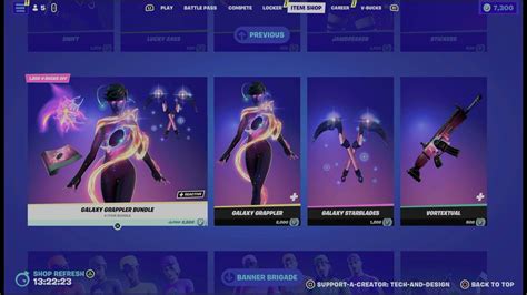 Fortnite Giveaway Replays Galaxy Grappler Bundle YouTube