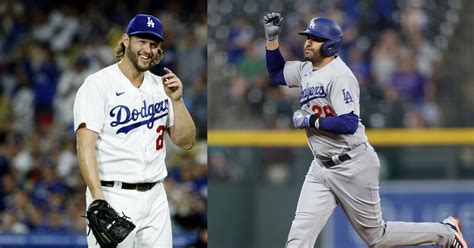 Mlb Free Agents Clayton Kershaw Jd Martinez Among Dodgers Fa