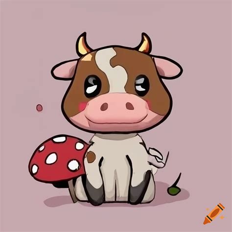 Cute Chibi Cow 100 Genuine
