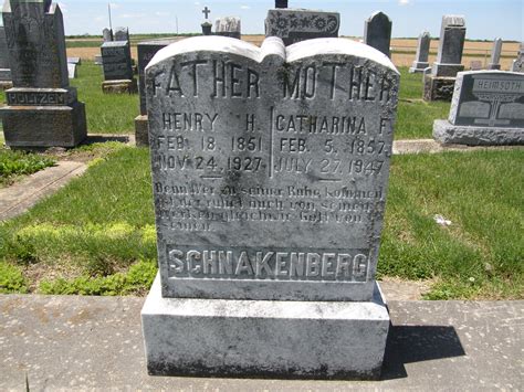 Henry H Schnakenberg Find A Grave Reminne