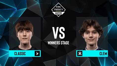 Classic Vs Clem ESL SC2 Masters Winter 2023 Finals Winners Stage