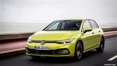 Volkswagen Golf My Color Lemon Yellow Front Three Quarter